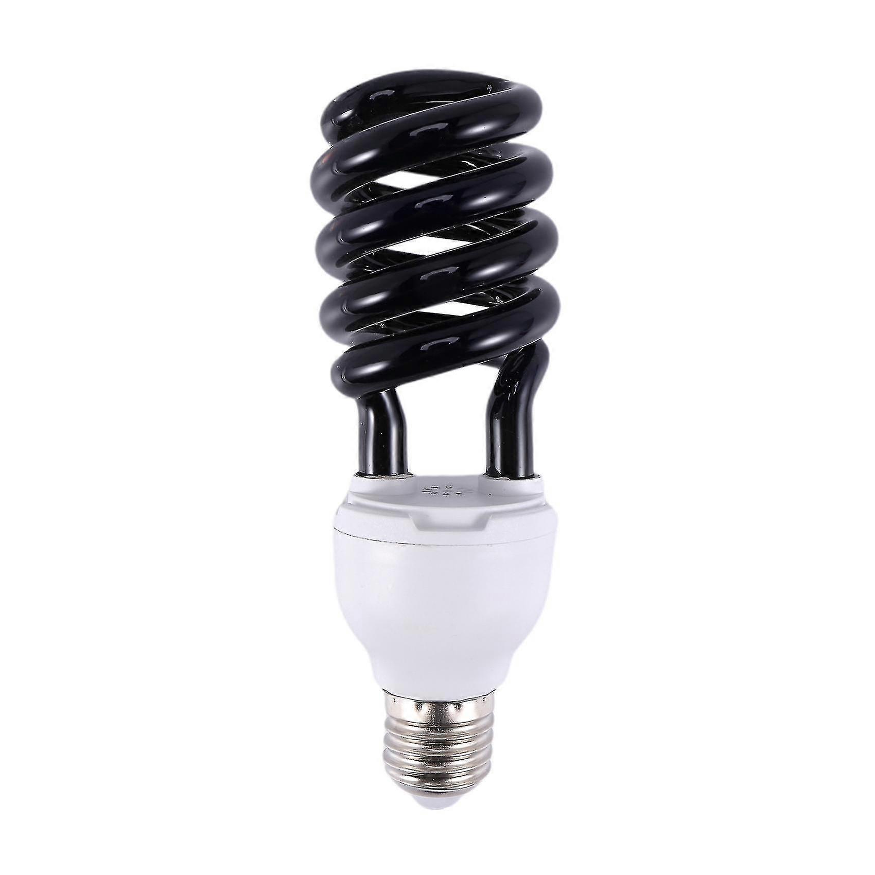 E27 40W Ultraviolet Light Bulb Spiral CFL Lamp 220V for Glow Effects