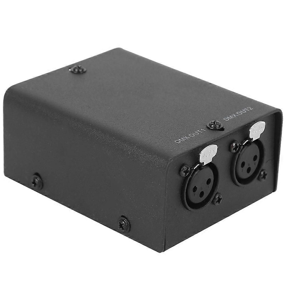 512 Channel USB DMX512 Stage Lighting Controller Black Alloy