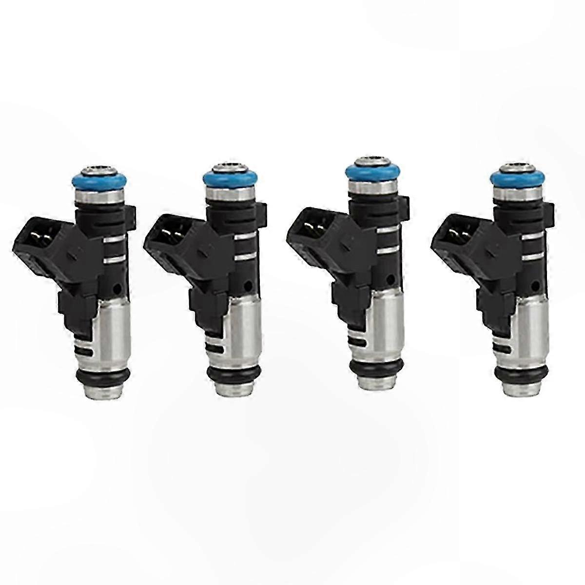 4-Piece Fuel Injector Nozzle Set Compatible with 206 C2 C3 Partner 1.1 Engines IPM002 1984.C9