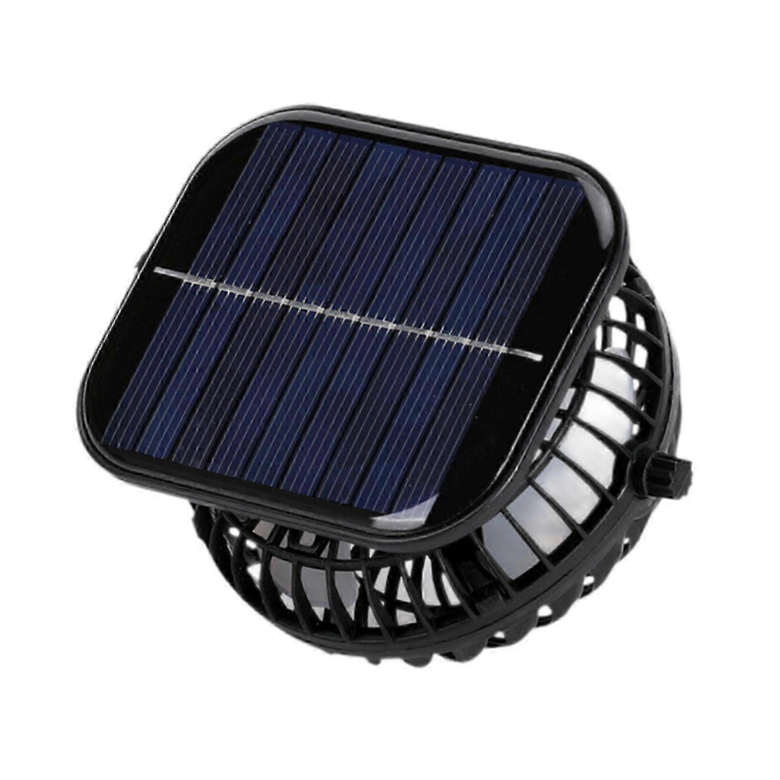 Solar Fan Portable Compact Small USB Air Cooling Fan for Outdoor Hat for Outdoor