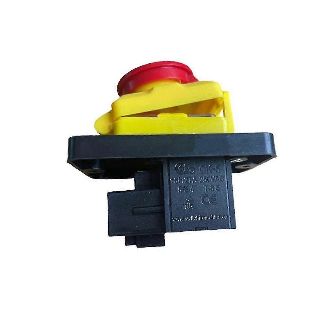 CK5 AC250V 4-Pin Start Stop No Volt Release Push Button Switch Common to Woodshop and Metalwork Machines Walkbee A 2025