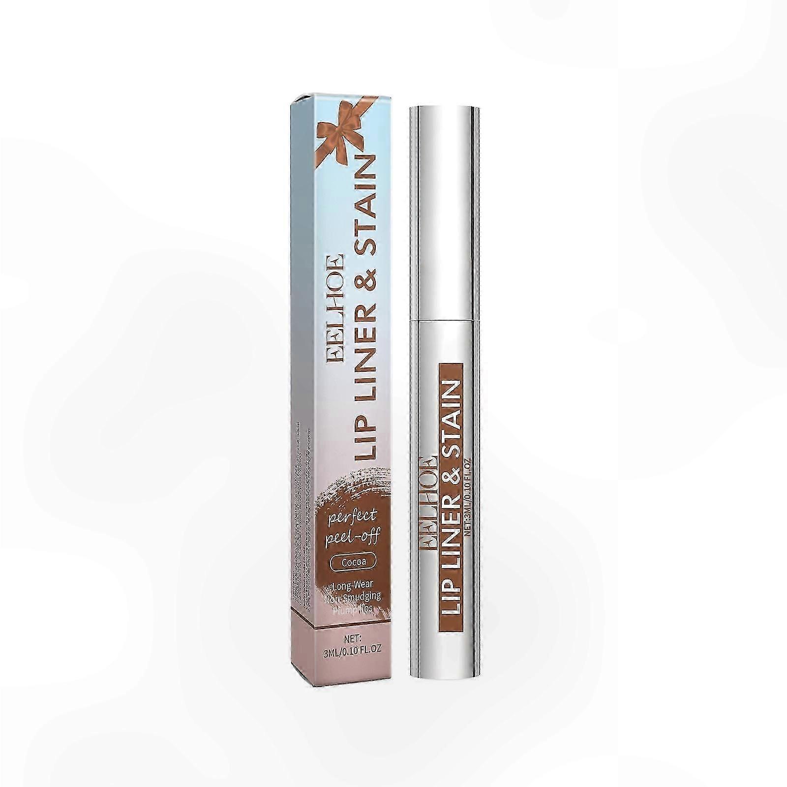 Highly Pigmented Lip Liner Stain with Long-Lasting Transfer-Proof Formula for Bold Color Tint