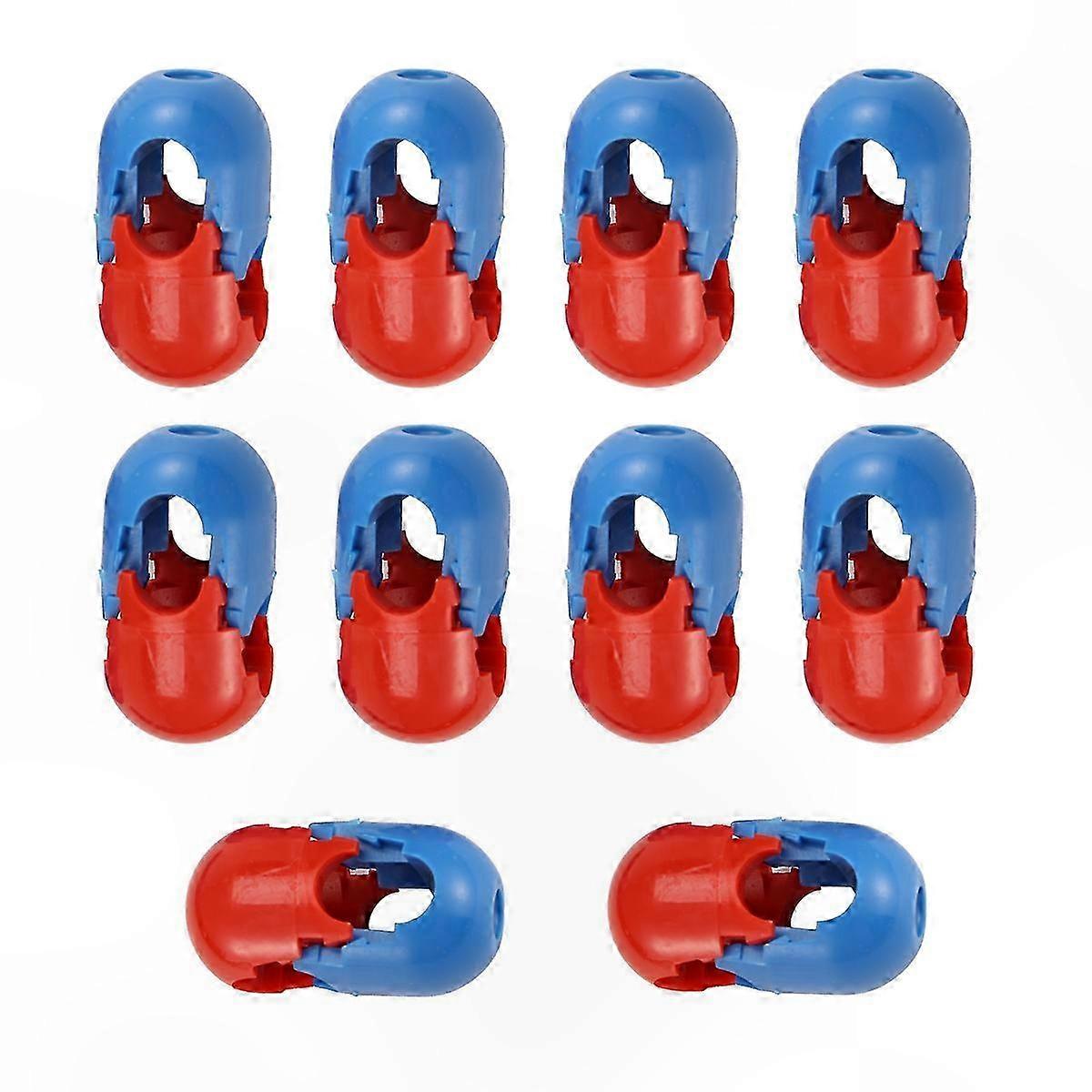 Plastic Buckle Set for Climbing Rope Net Outdoor Swing Accessory Connector Kit 20 Pieces