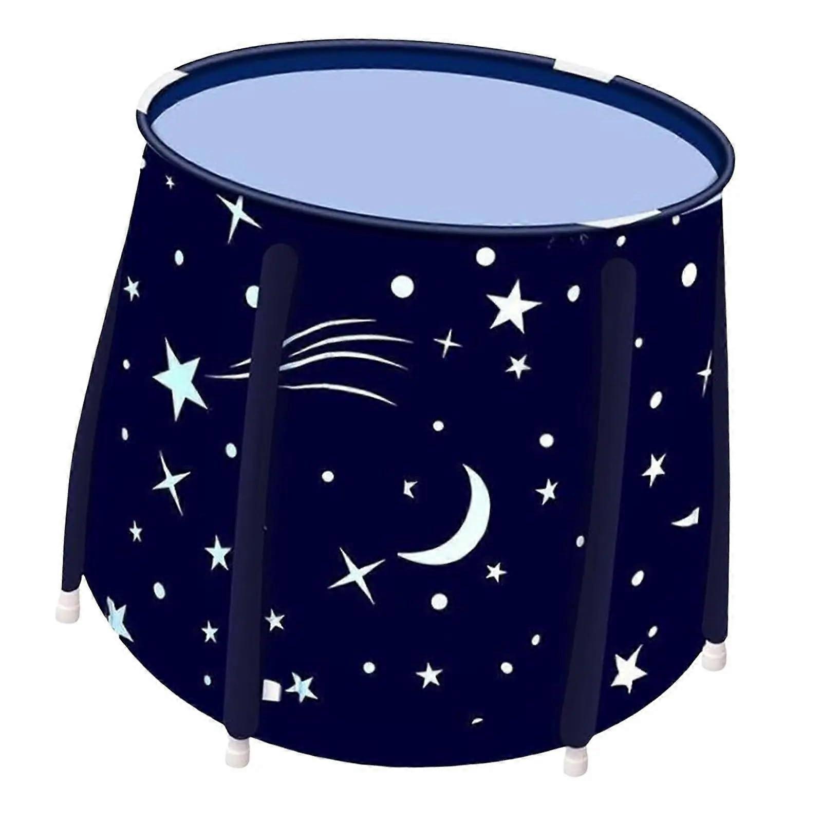 Foldable Bath Tub 65cm x 65cm Freestanding Collapsible Shower Stall Compatible