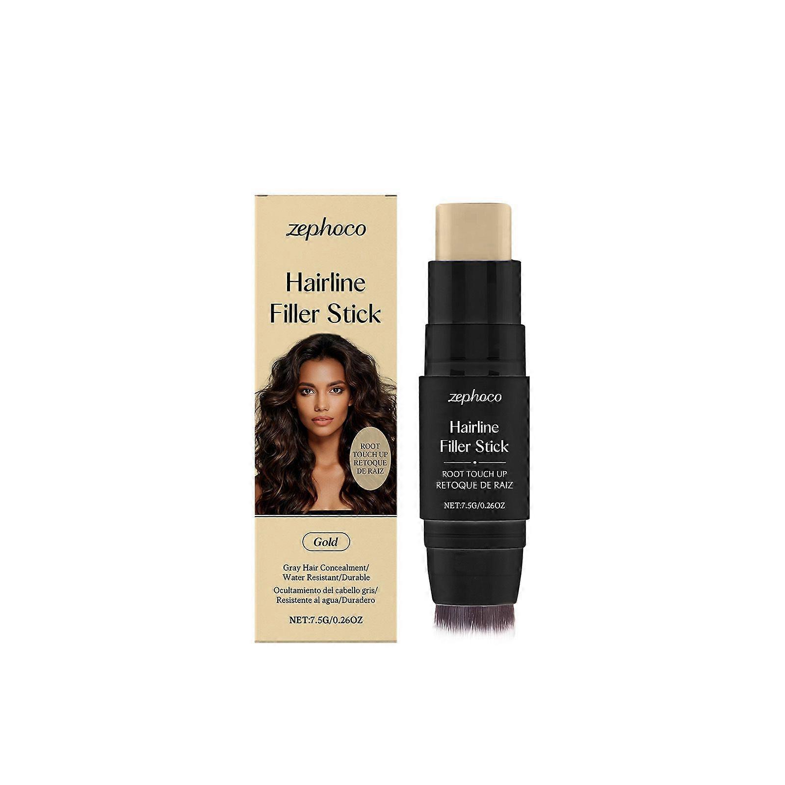 Root Touch up Stick, Instantly Gray Hair Cover Up Waterproof Grey Hair Coverage Touch up Natural Color Root Cover up Hair Root Touch up Hair Color for