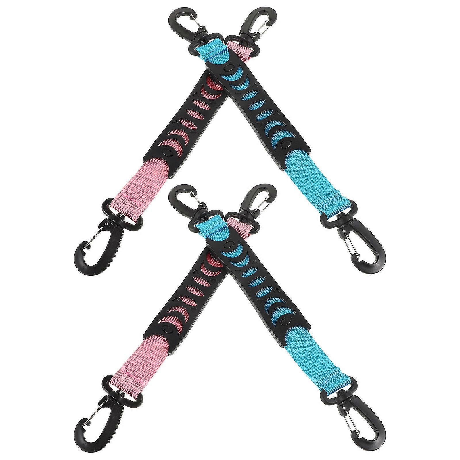 Skates Shoes Hook Belt for Transport 4Pcs Assorted Color Roller Skate Straps