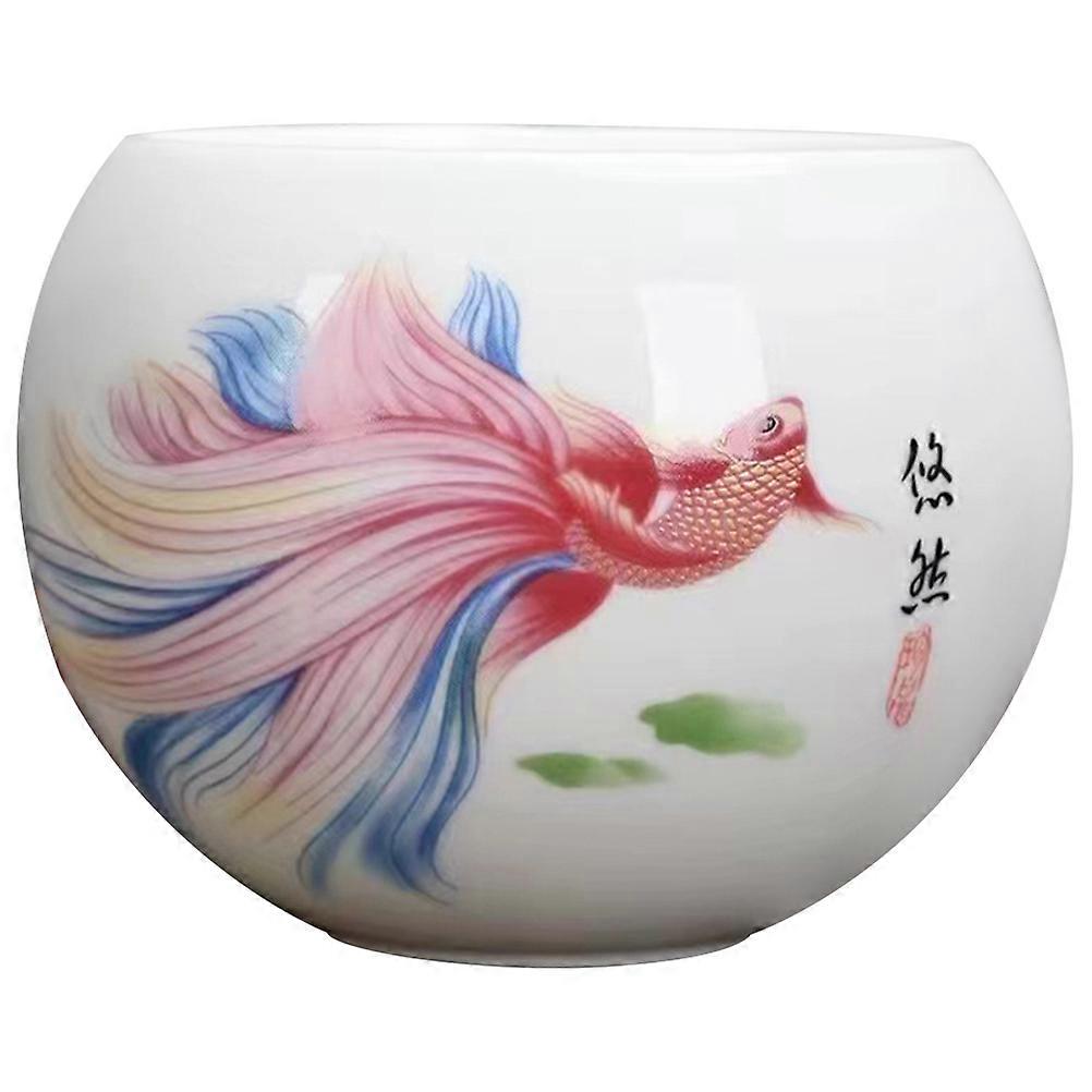 Ceramic Tea Mug Tea Ware Tea House Restaurant White Ceramic Multi-Use Function 1Set