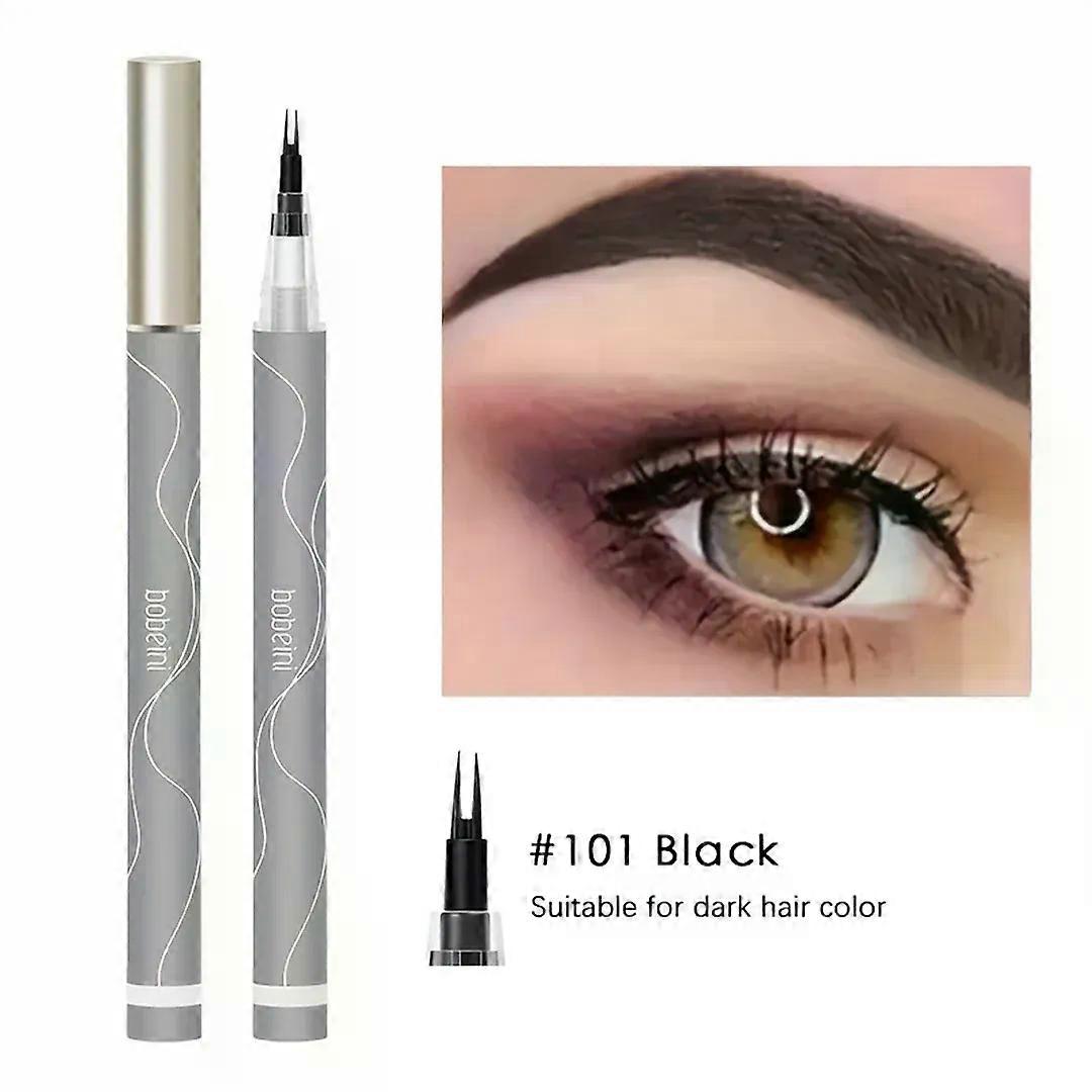 Extremely thin and durable waterproof wild eyebrow pencil under eyelash eyeliner liquid pen extremely thin two claw eyeliner