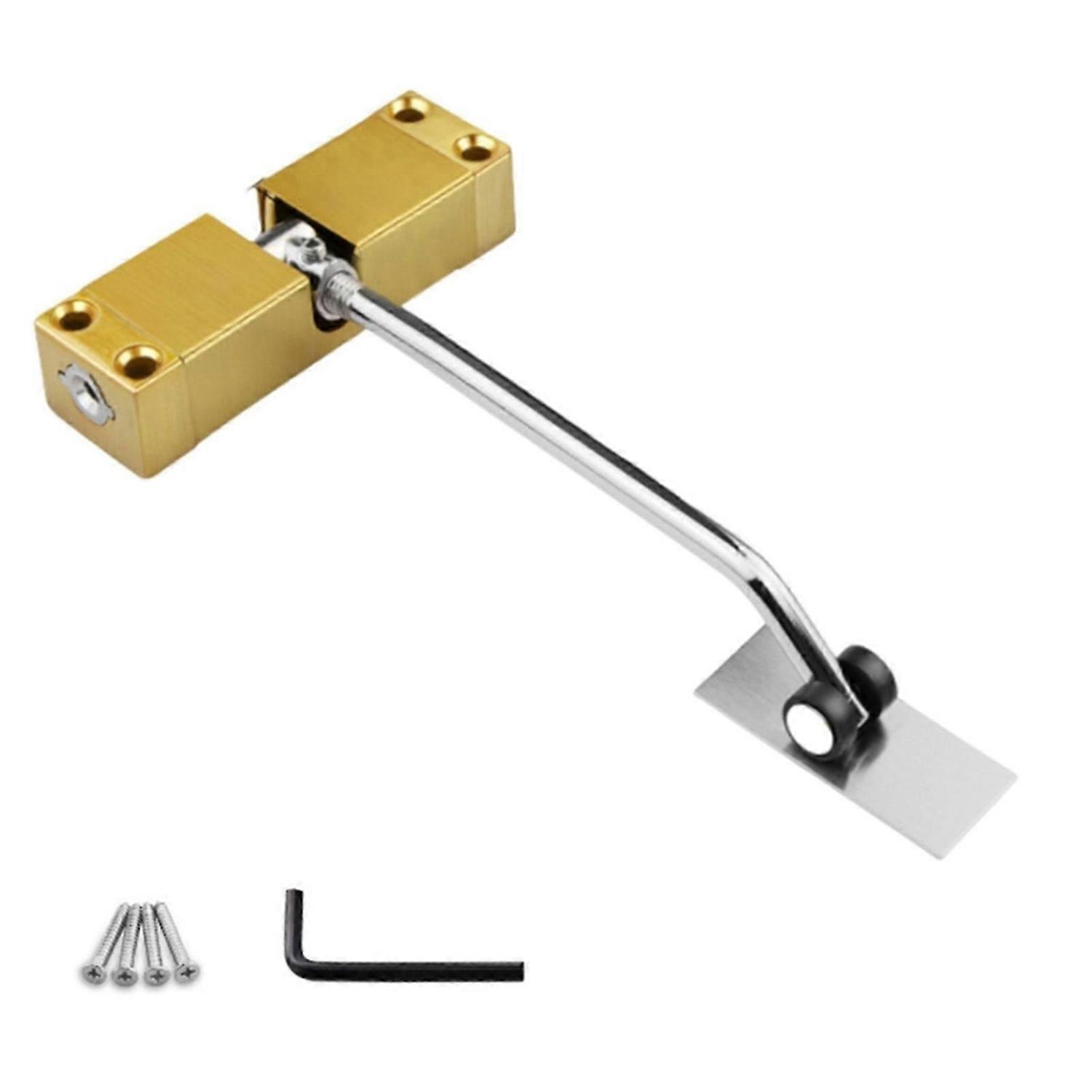 Heavy Duty Spring Loaded Door Closers Low Noise Spring Door Closers Adjustable Quiet Operate for Lef