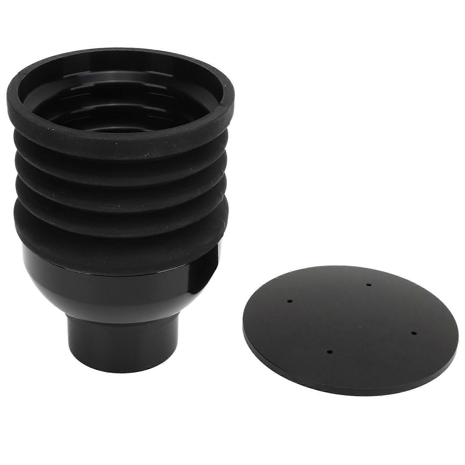 Blowing Bean Bin Reusable Hand Pressure Blowing Bean Bin Coffee Grinder Cleaning Tool for Home Coffee Shop Black