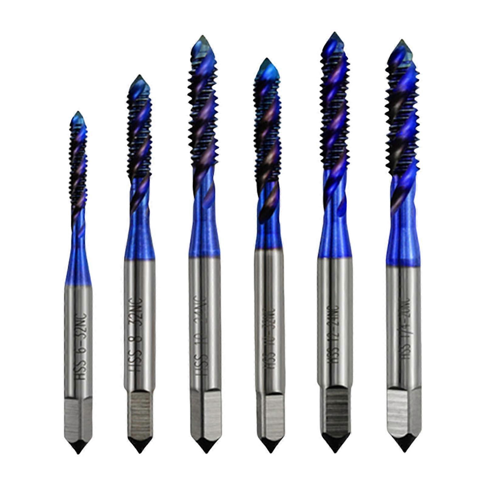 Screw Tap Drill Bits Set For Metal And Wood, 632NC, 832NC, 1024NC, 1032NC, 1224NC, Combination Drill Bits