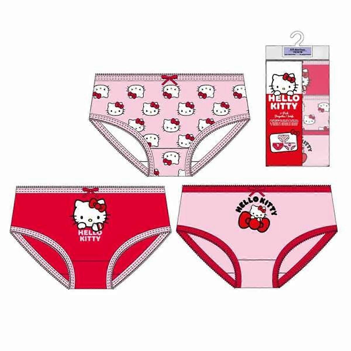 Pack of Girls Knickers Hello Kitty Multicolour