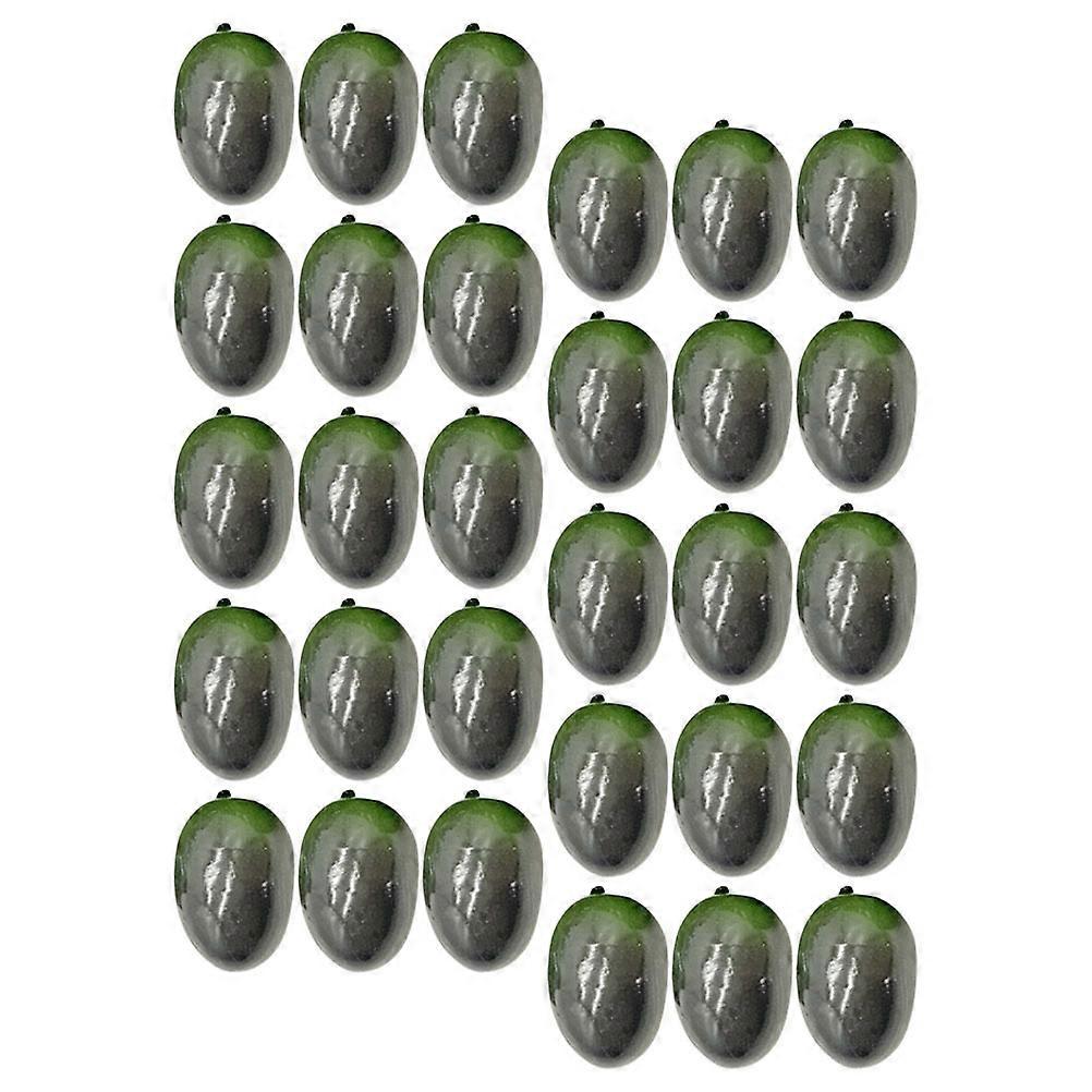 Lifelike Olive Simulation Fruits 120 Pcs Table Centerpieces Multi Color Perfect For Home Decor Decorative Use