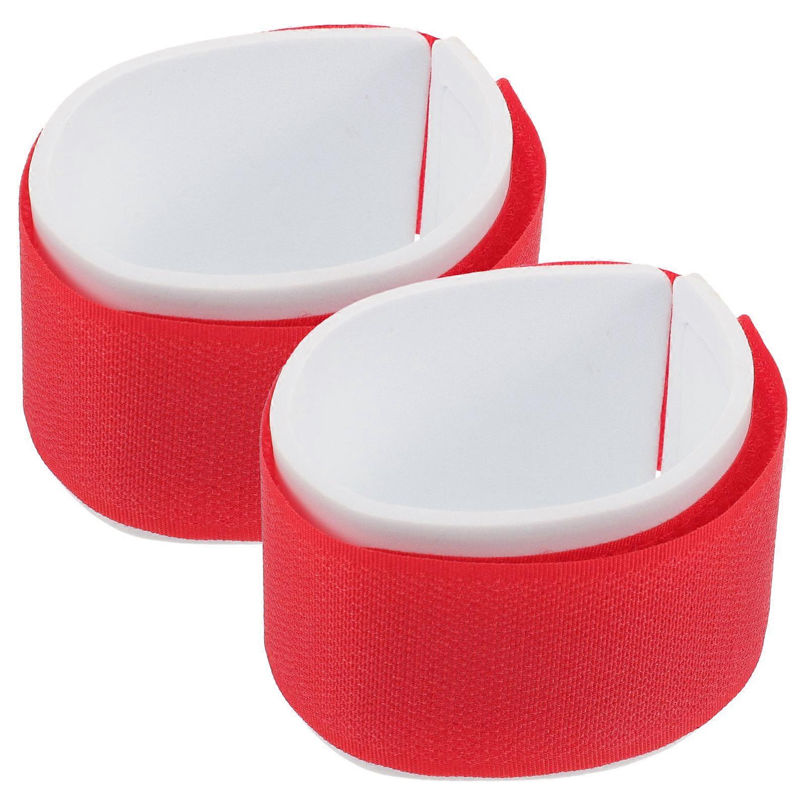 Ski Strap 10 Pcs For Snowboard And Sled Carrying Use Red Color Durable Nylon Fixing Material