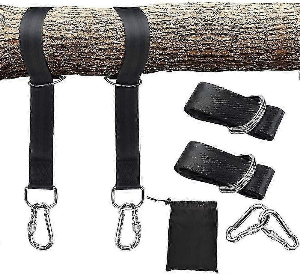Hammock Hanging Straps Hammock Strap with Two Hooks, 2x150CM Swing Strap