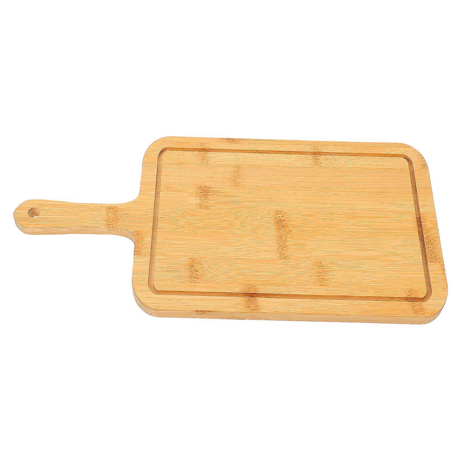 Food Serving Tray Convenient Pizza Board Dining Chopping Large Synthetic Material 1Pcs