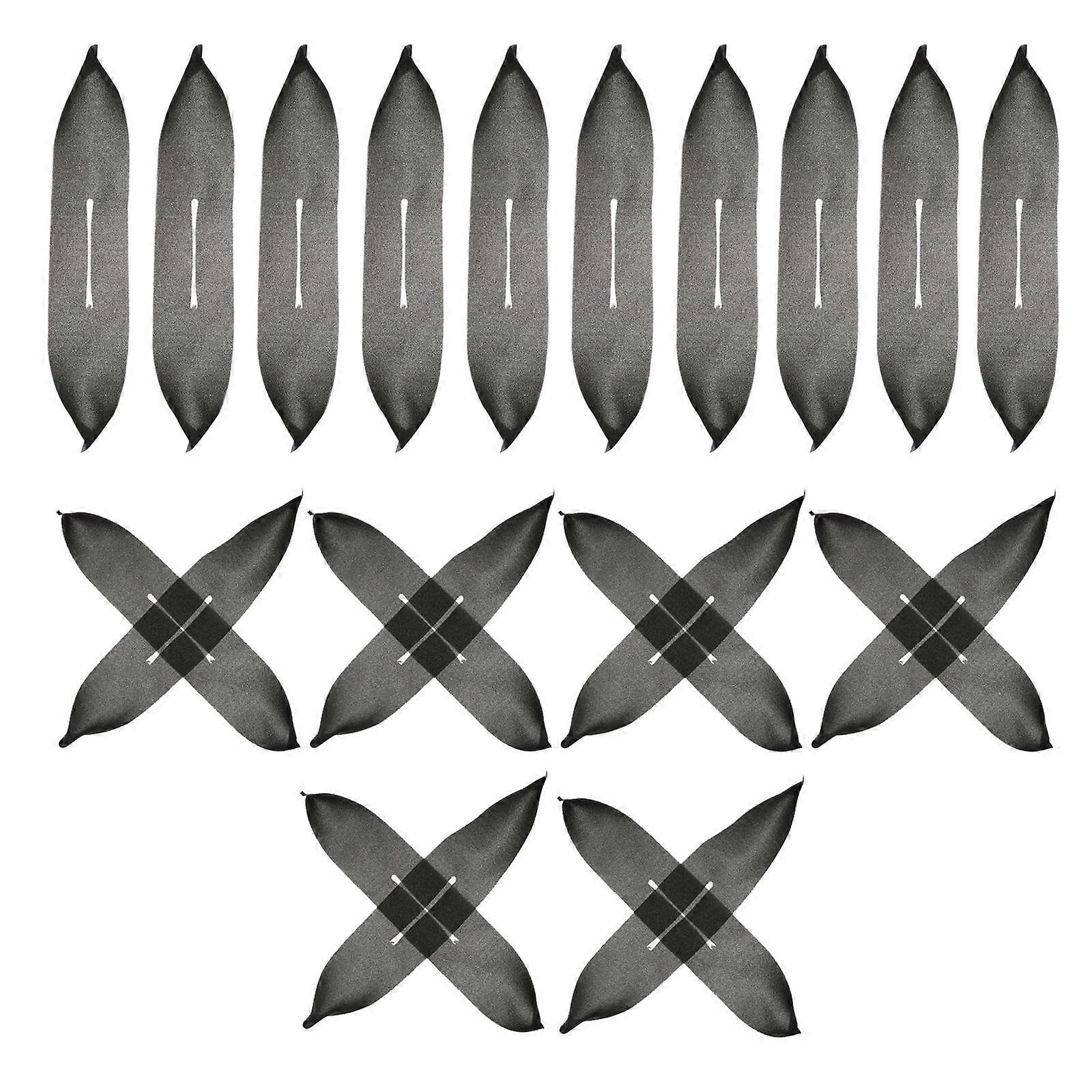 Black Hanger Sponge Covers Practical Protective Anti-Skid Covers 40Pcs