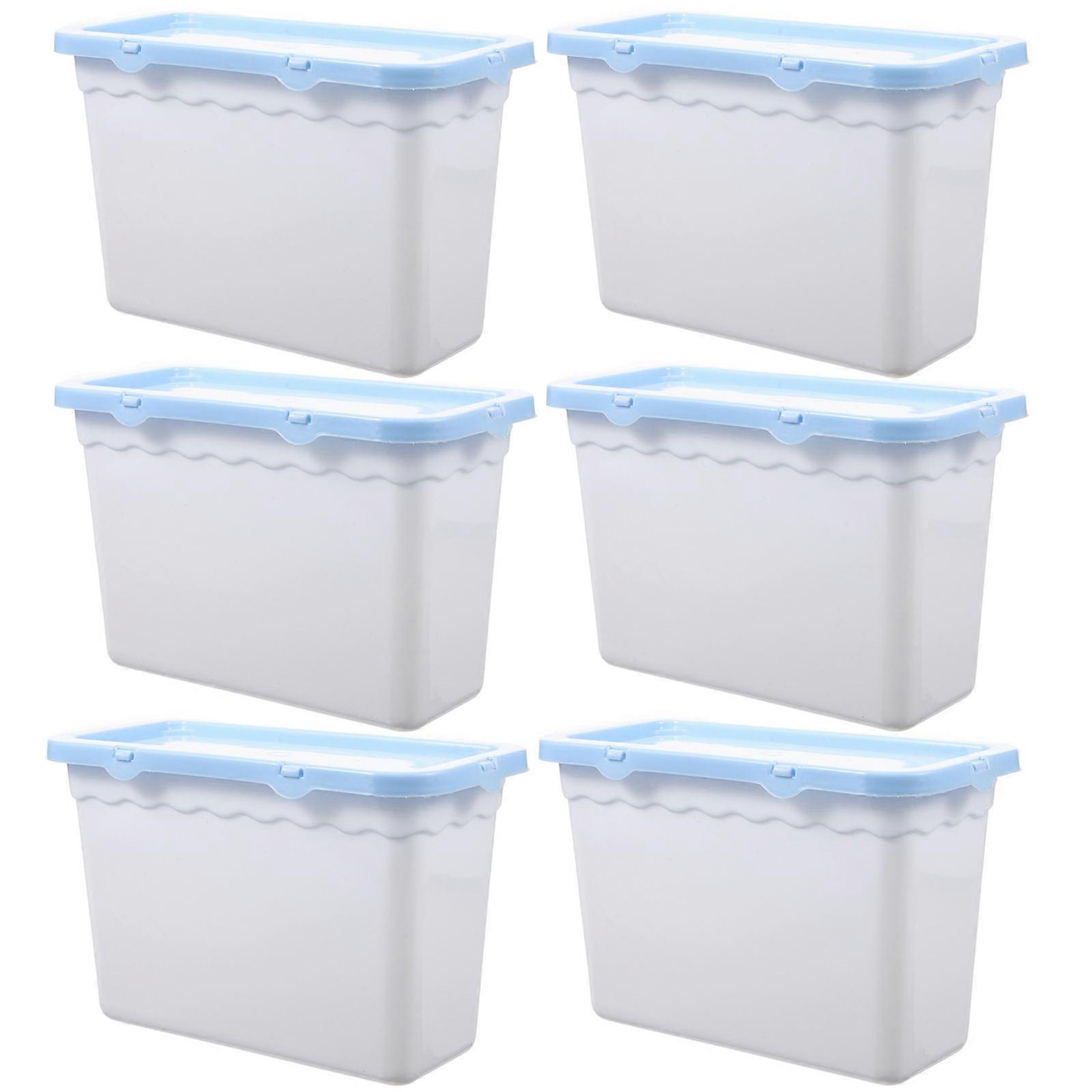 Laundry Powder Container Storage Box for 24Pcs with White Design