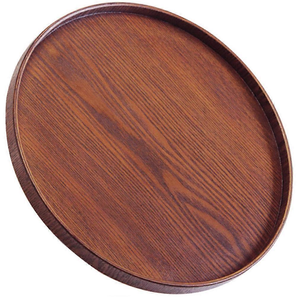 Wood Serving Platter Food Tray for Appetizer Serving 4Pcs Light Brown Set