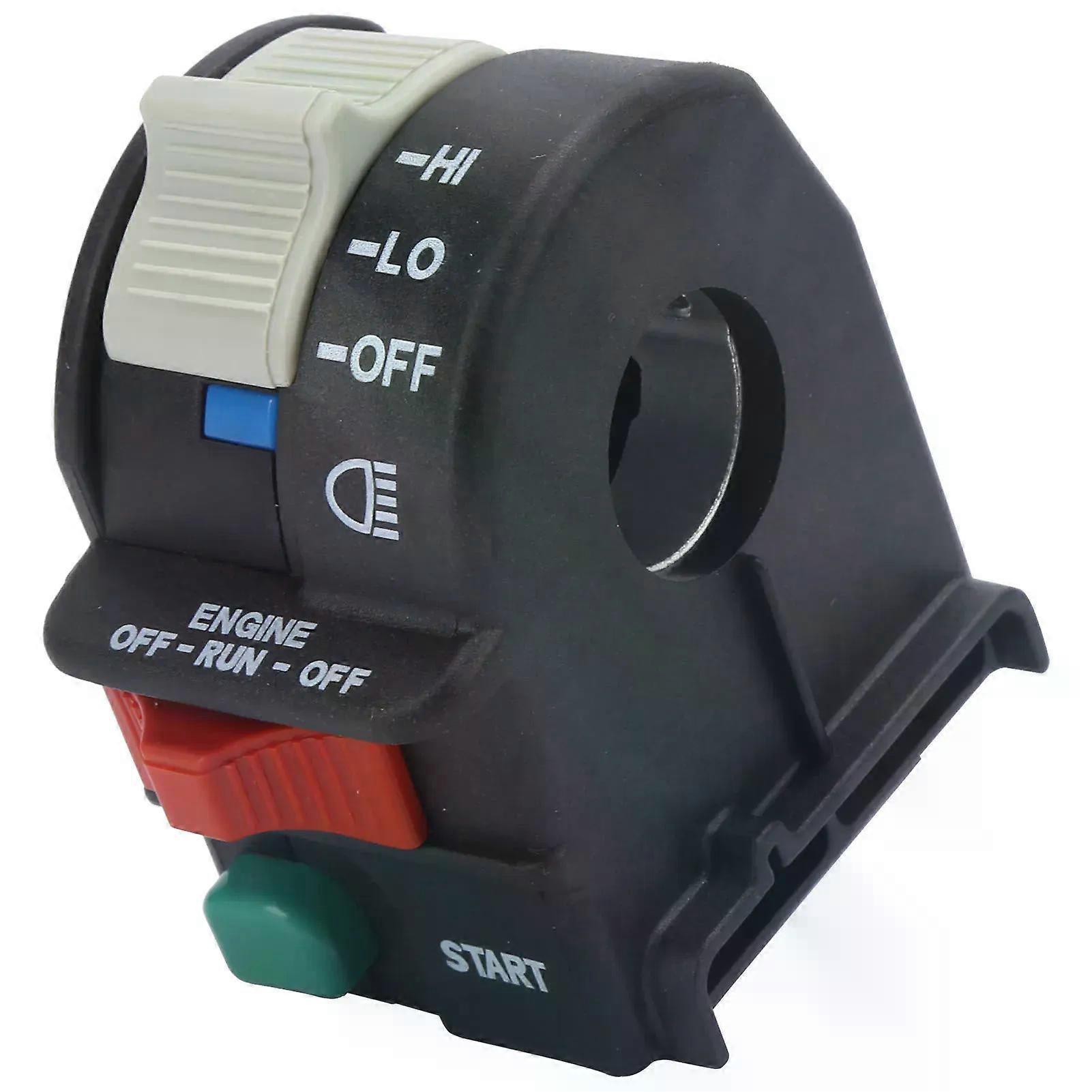 Handlebar Switch Start Light Run Stop Switch Handle Bar HI/Lo Off Control 4011387 Fit for Polaris Outlaw 500 2006 2007