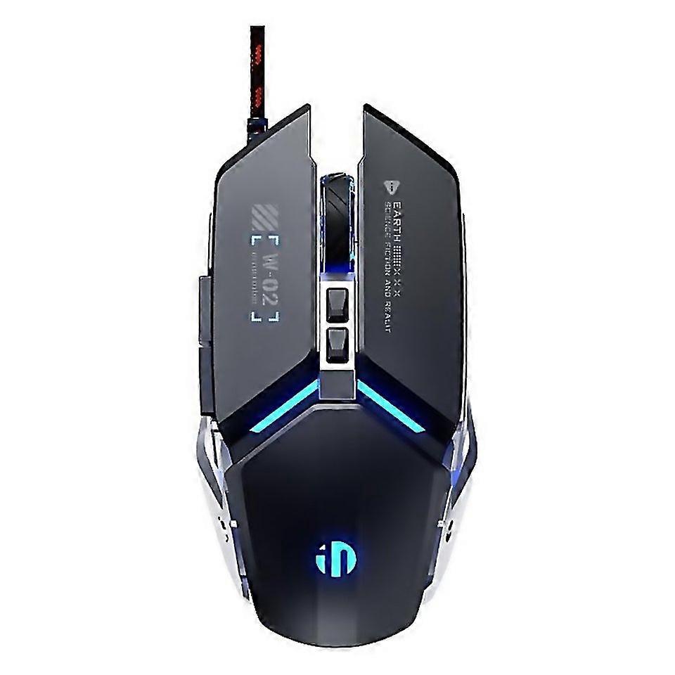 For Inphic W02 Usb Wired Mouse Gaming Macroprogrammable Illuminated Computer