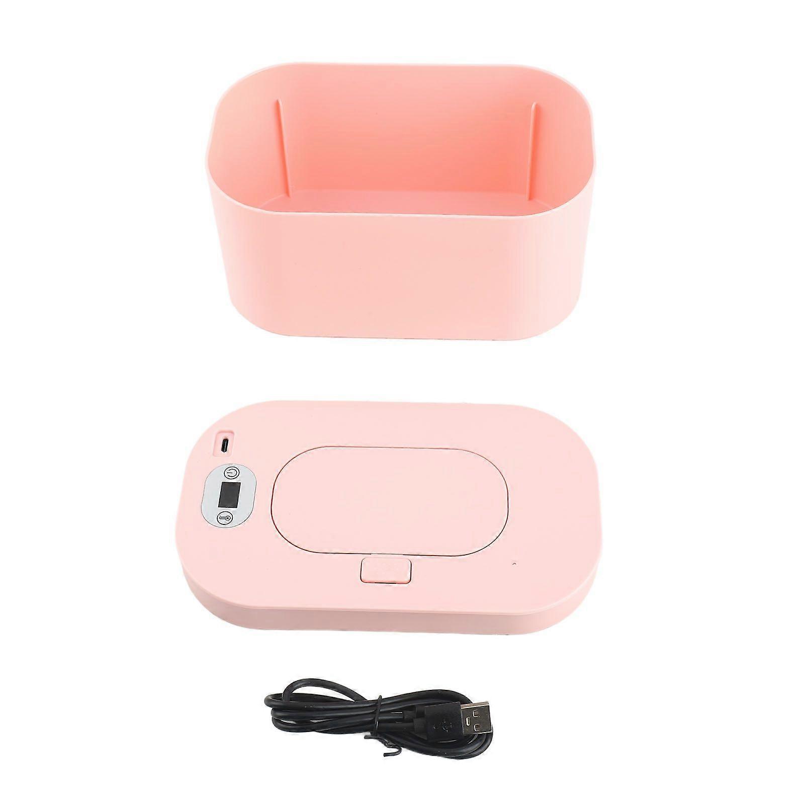 Baby Wipe Warmer PP Intelligent Adjustable Temperature Safe to Use Car Infant Wipes Heater