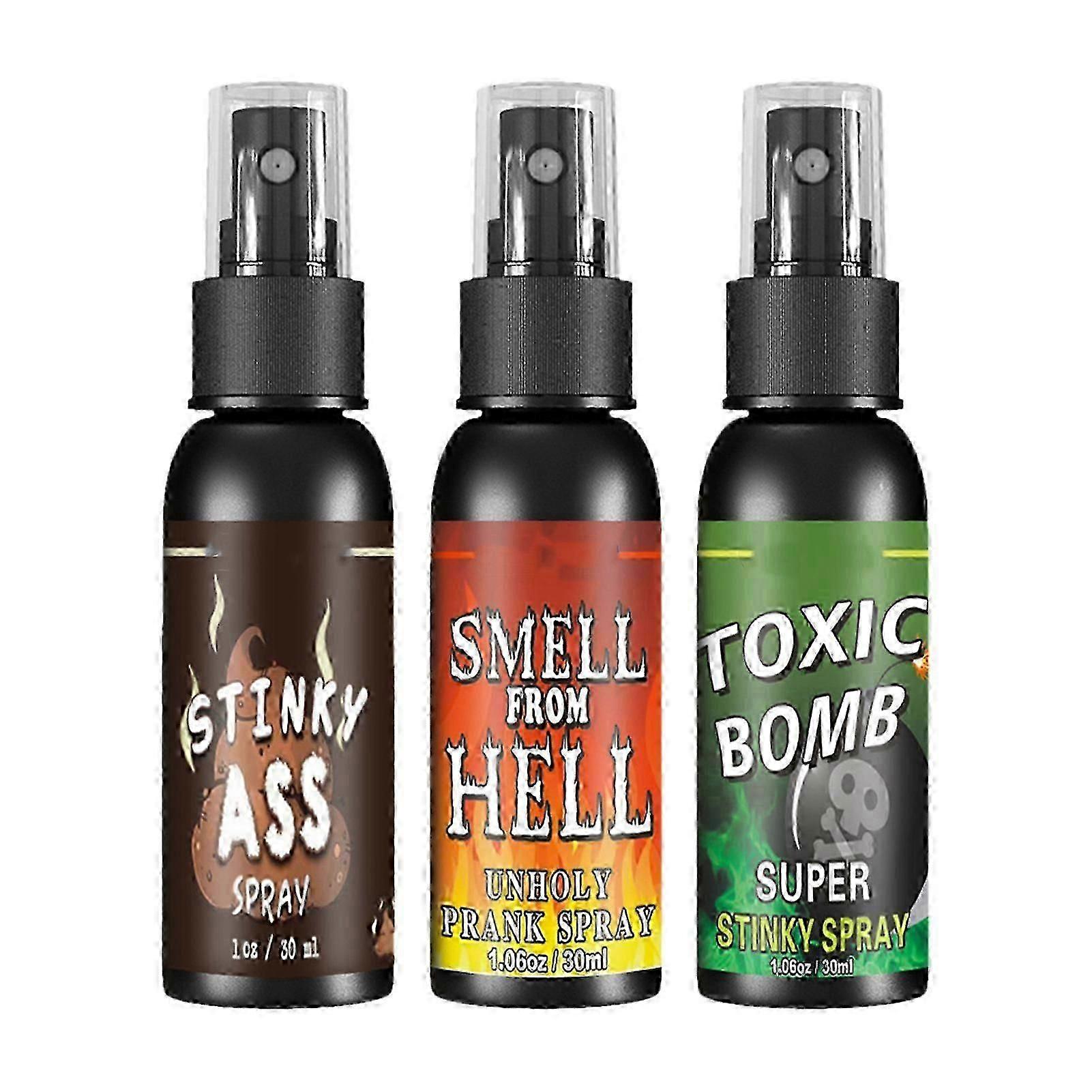 3er Pack Liquid Assfart Spray Extra Strong Smell from Hell für Erwachsene oder Children_Lucky_B