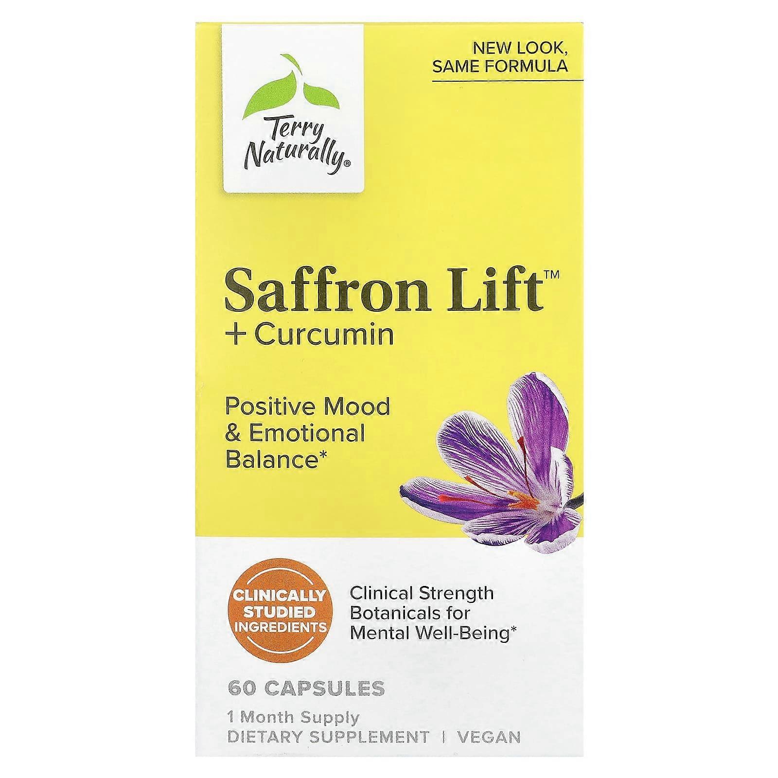 Saffron Life + Curcumin, 60 Capsules