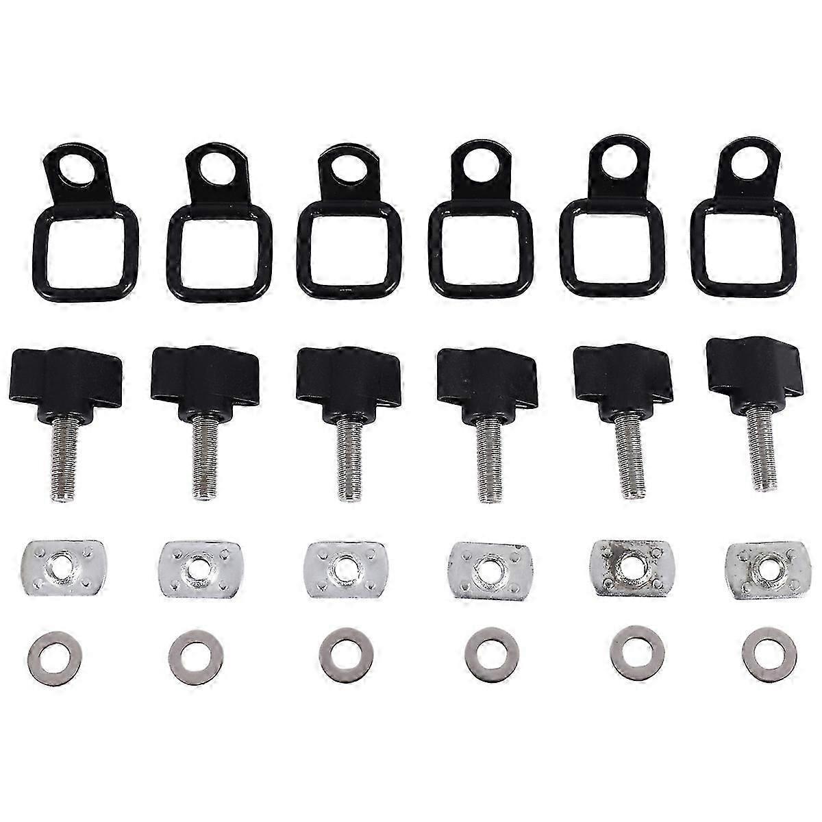 Hardtop Quick Removal Thumb Screw Kit for CJ YJ TJ JK JKU
