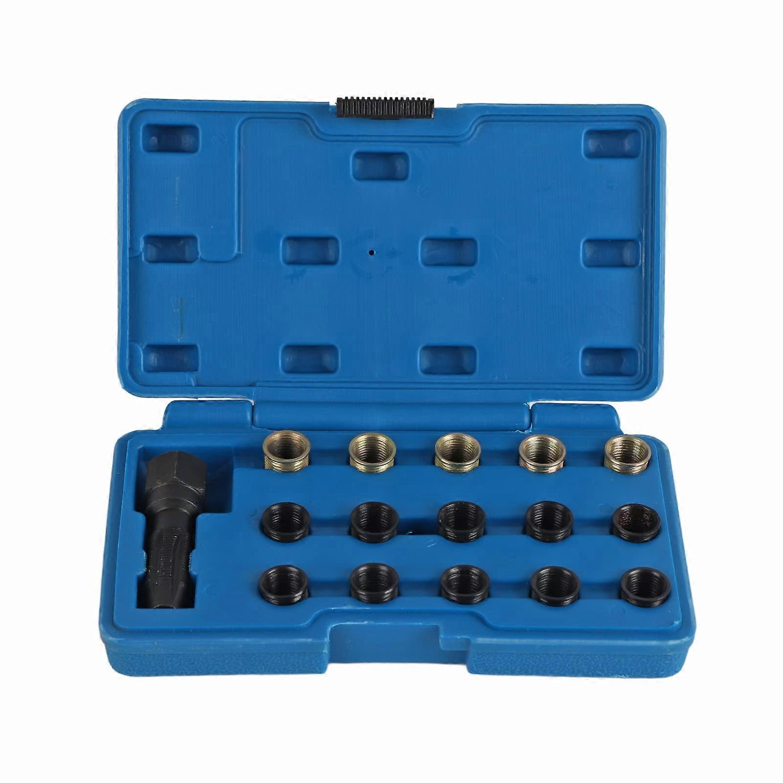 Rethread Tool Thread Kit Carbon Steel Tool Box M14 X 1.25 Screw Tap 0.4 In And 0.7 In Thread Length