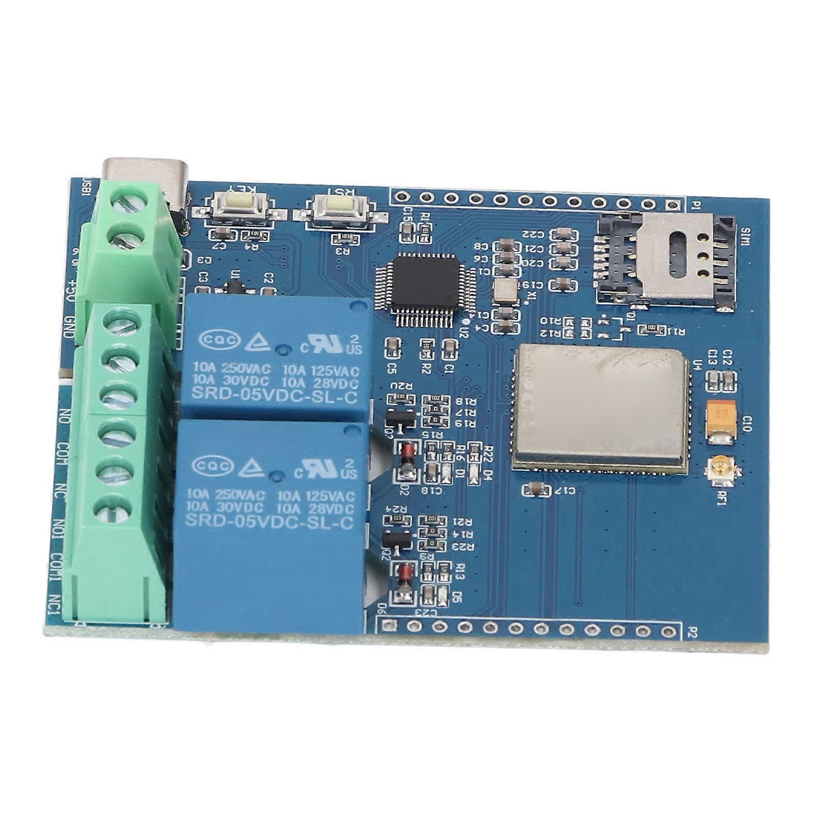 2-Kanal-5-V-Relaismodul für STM32 4G-Netzwerk 4M Byte Flash mit großer Kapazität Programmierbares Sekundärentwicklungslernen 