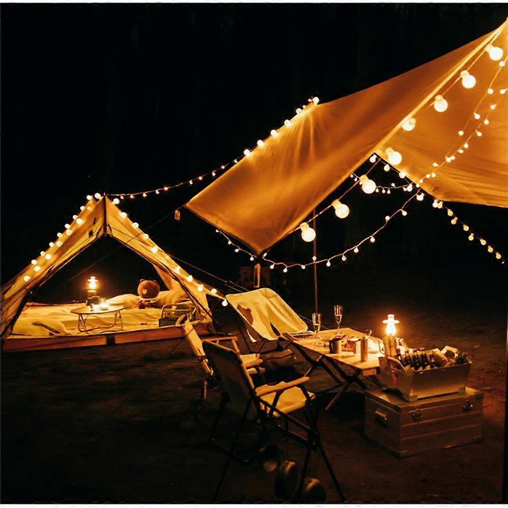 Globe String Lights 80 LED Ball Fairy Lights Outdoor Hanging Camping