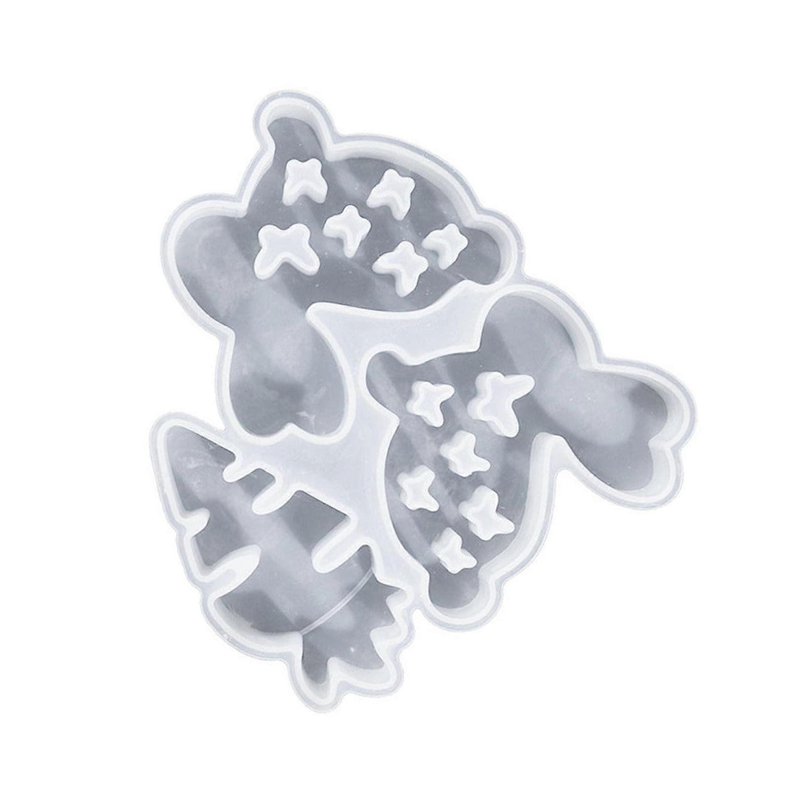 Multifunctional Easter Rabbit And Radish Silicone Molds 3D Rabbit Fondant Baking Molds For Cake Cookie Decoration Multicolor