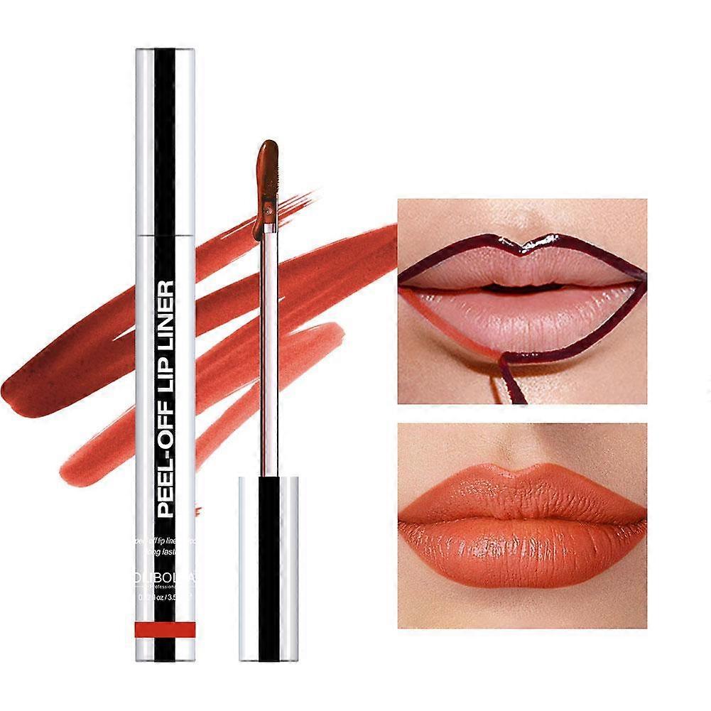 Tearable Lip Liner Waterproof Long Lasting Pencil Gentle Non-Irritating Formula For A Defined Pouty Lip Look