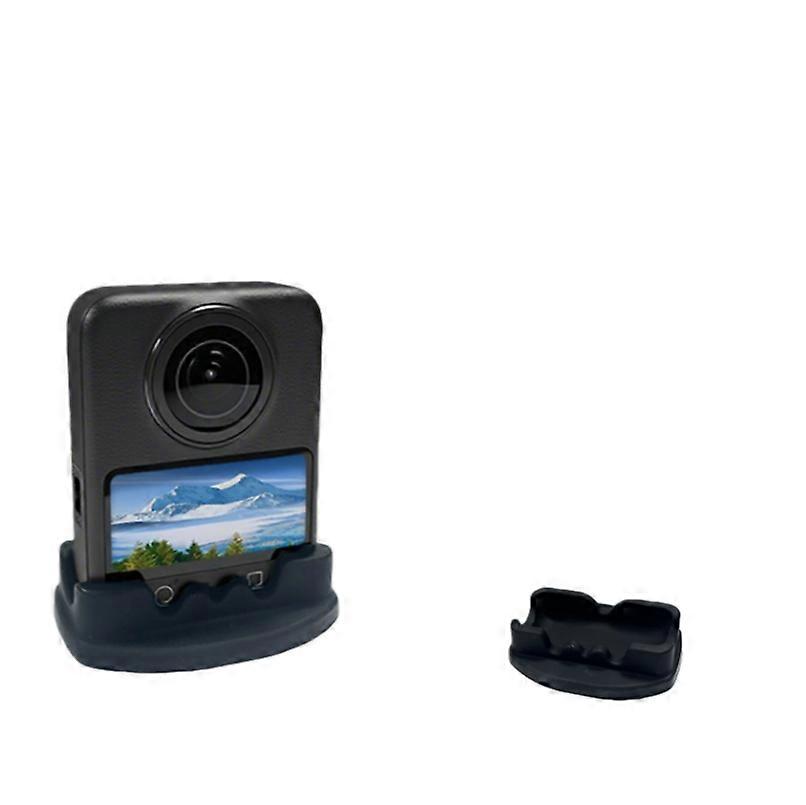 Desktop Camera Stand - Anti-Slip Silicone Base Black for DJI OSMO 360 