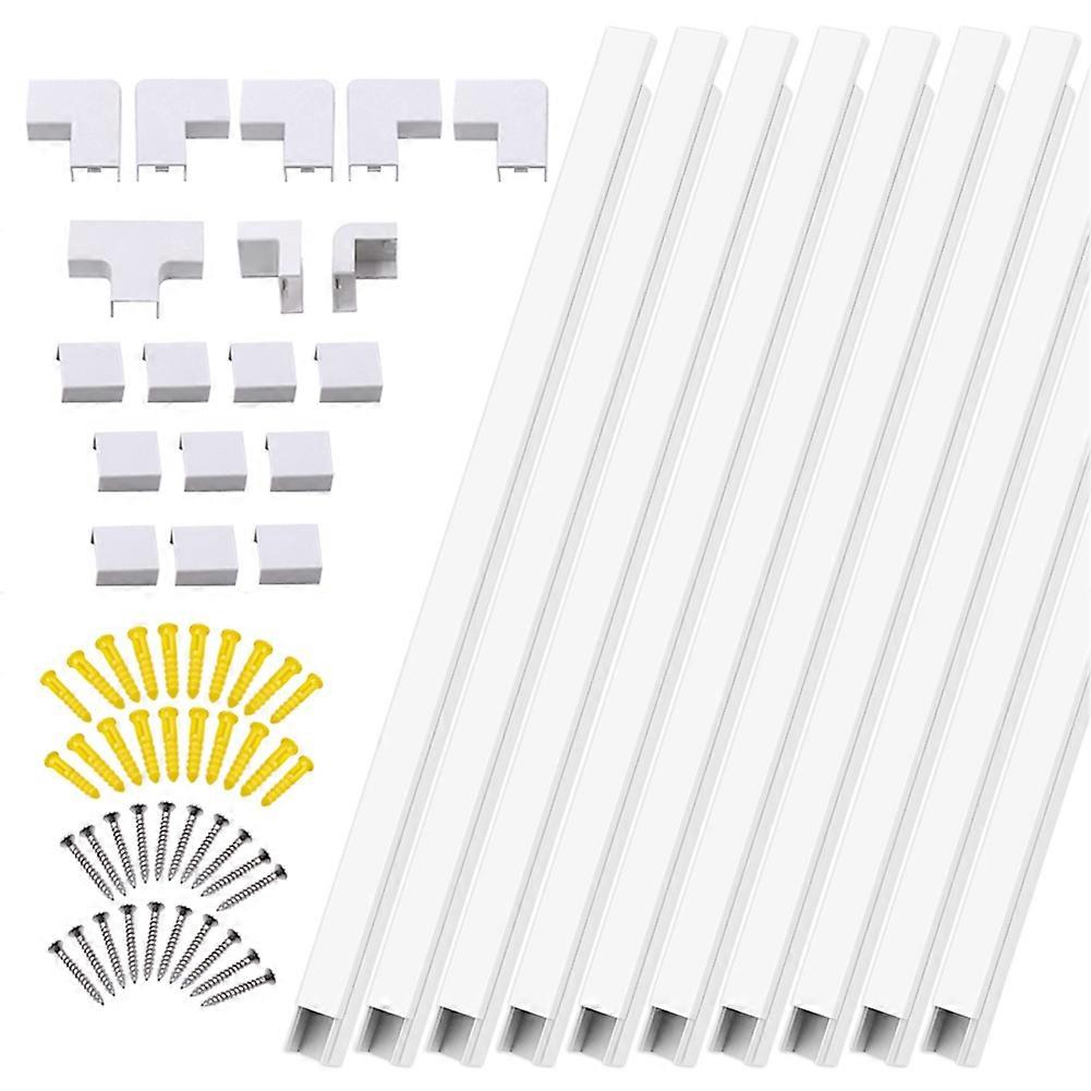 10個PVCコードダクトレースウェイウォールケーブル管理