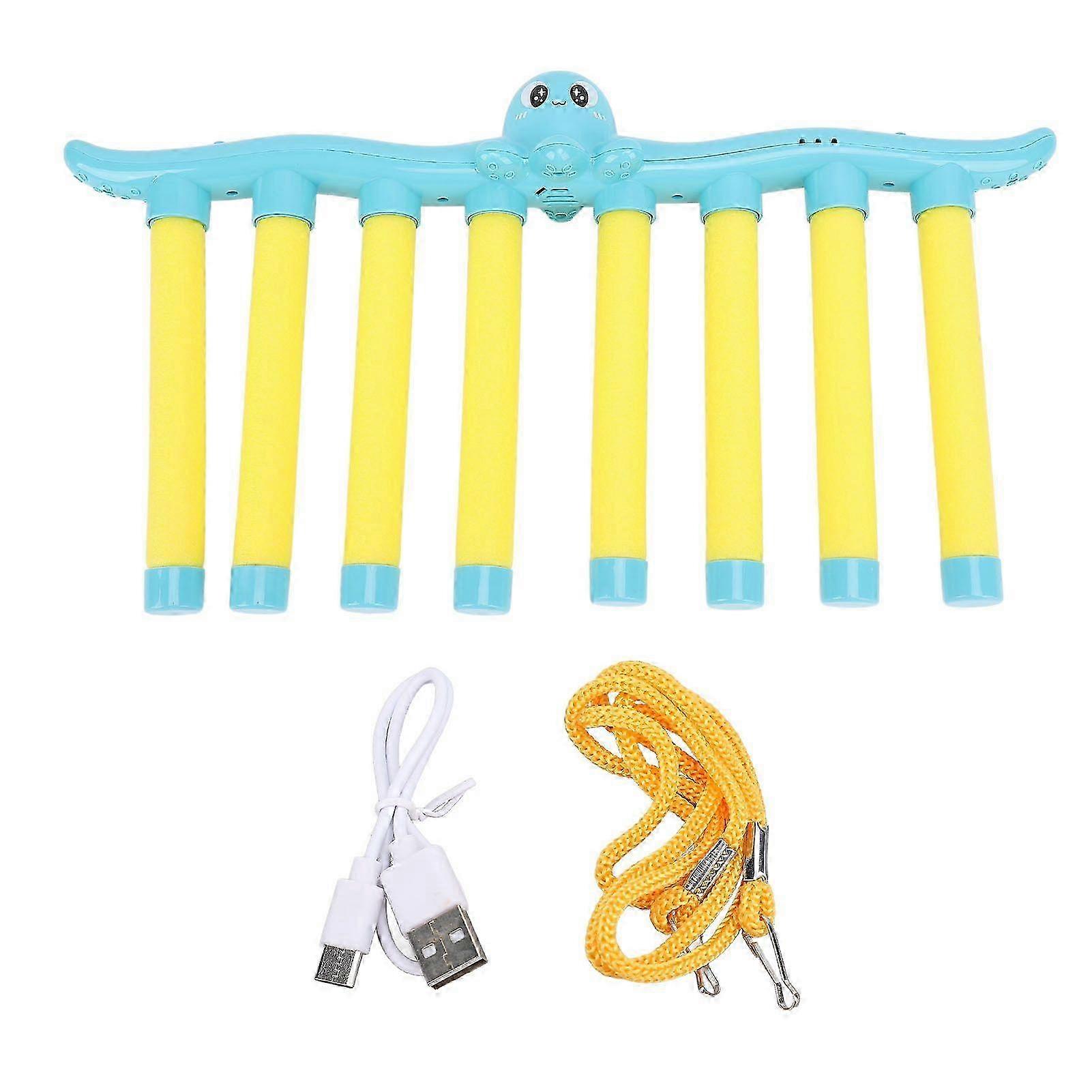 Stick Catching Toy Interactive 3 Falling Speeds Adjustable Hand Eye Coordination Educational Catching Stick Game Toy for Indoor Outdoor Blue