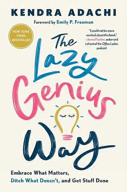 דרך גאונית עצלנית מאת קנדרה אדאצ'י בכריכה רכה