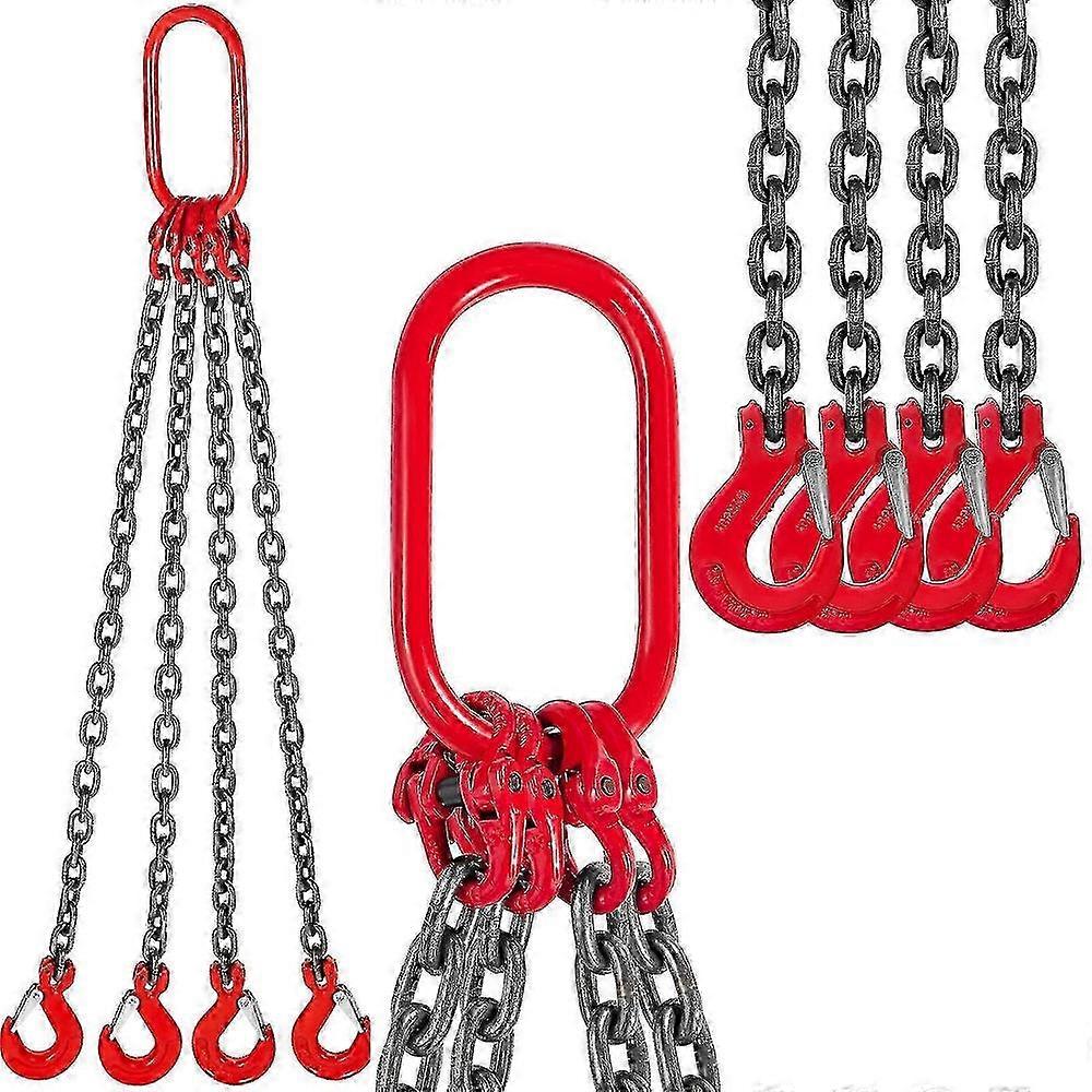 4 Ton Lifting Chain Sling with Hook for Heavy-Duty Use