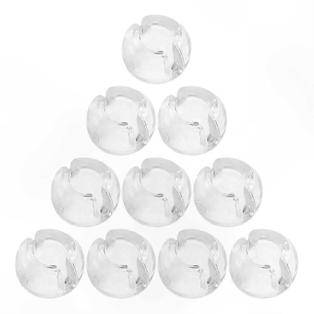 Transparent Bead Chain Stops for Blinds POM Material 20 Pieces Easy to Install for Roller