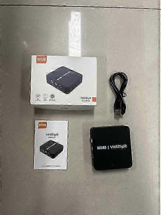 ezcap181P AV Recorder Video Capture Box, Audio Video Recording Box, AV Input HD Out Audio Out, Conve