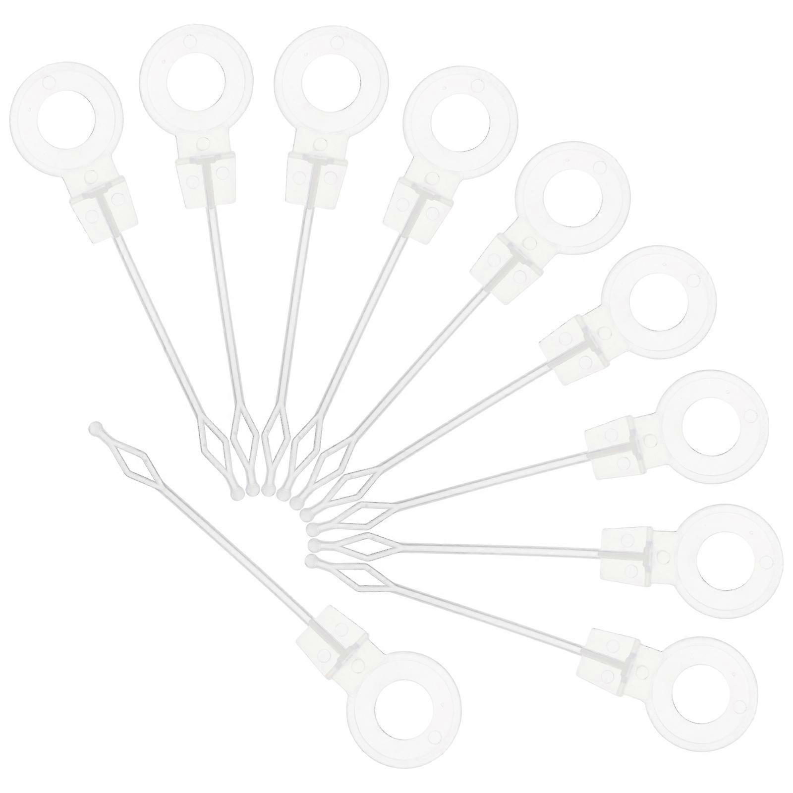 Universal Refrigerator Drain Hole Cleaning Tool Plastic 10Pcs Kit