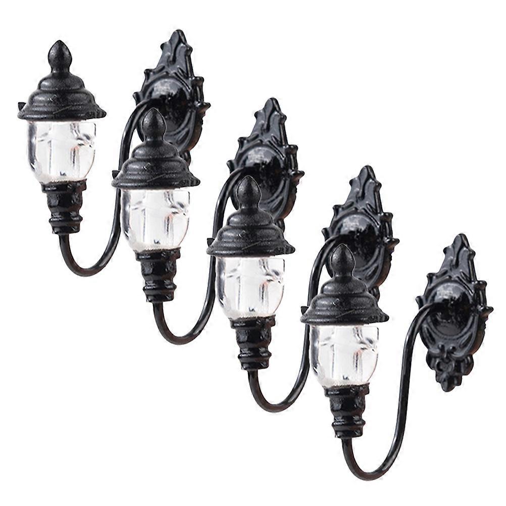 16Pcs Mini Wall Lamp for Sand Table Decorative DIY Materials