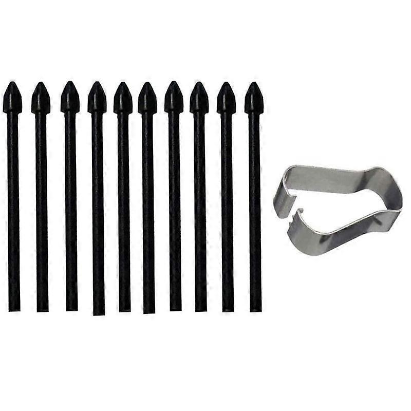 Stylus S Pen Tips Replacement for compatible with Samsung Galaxy S24 Ultra S23 Ultra Tab S9 S8, Includes Removal Tool - 10 Pack