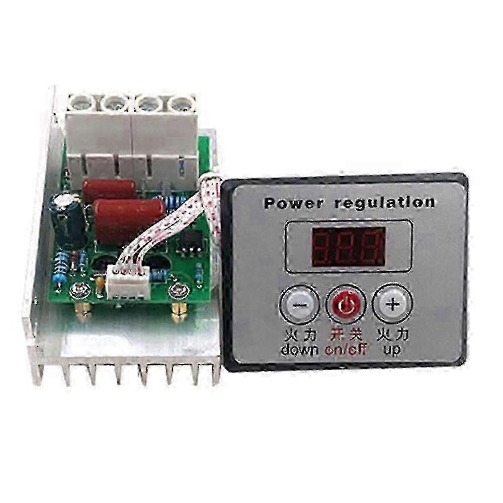 f 10000W Motor Speed Controller AC 220V Voltage Regulator Dimmer Switch Speed Controller,with Switch