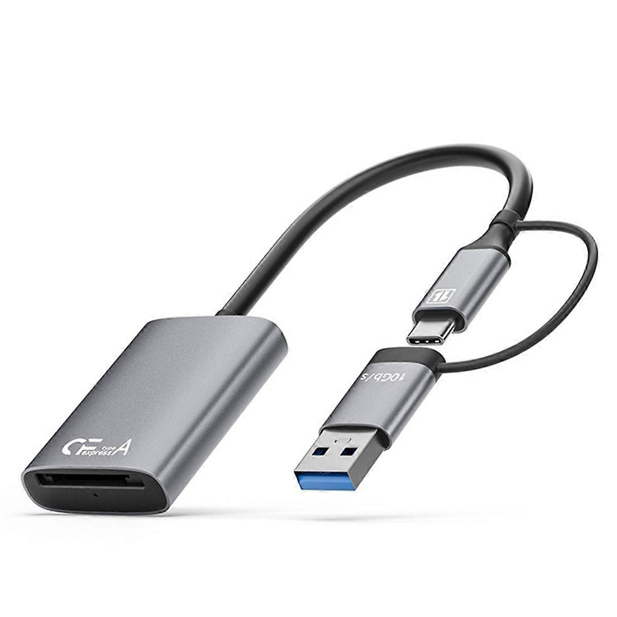 CFe Card Reader CFexpress Type A Card Reader High-Speed Transfer USB Type-C Port for Cameras Pro Air