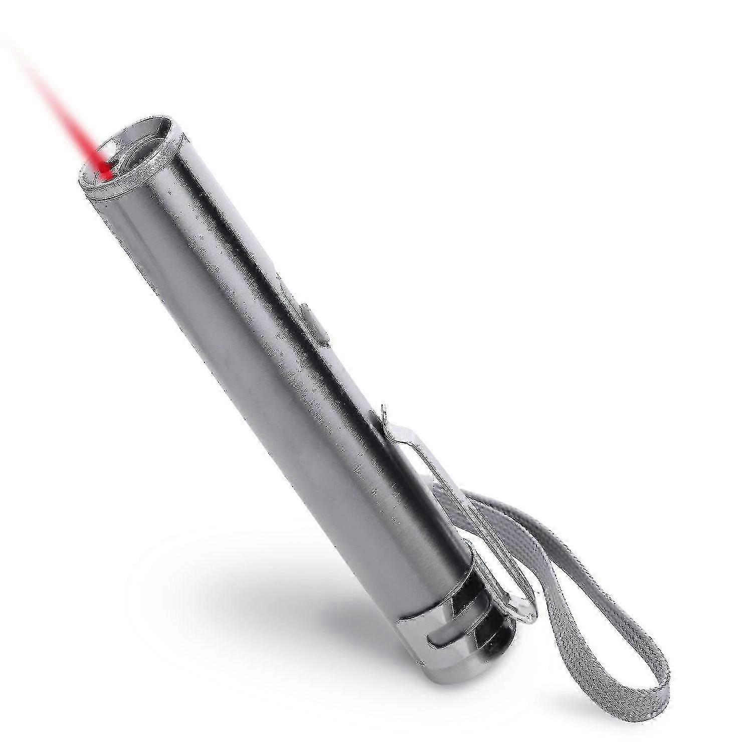 Usb Rechargeable Pet Toys Cat Training Laser Pointer With Led Flashlight High Quality
