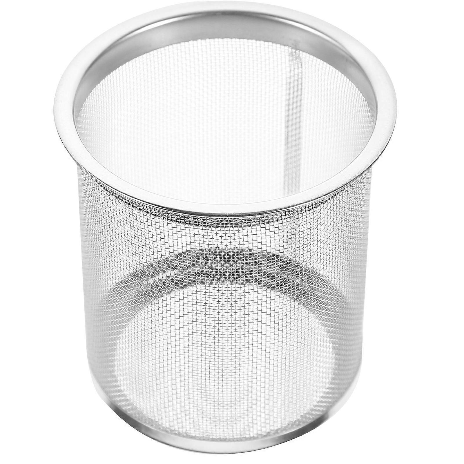 Rustfritt stål tefilter metall tekanne erstatning netting sil tefilter