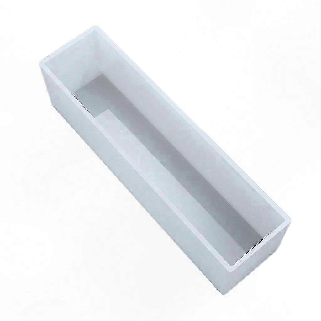 Rectangle Silicone Mold for Crafting Soap and Table Decor Baking Tray Specimen Tool Handmade Supply Rectangle Shape Mold for Creative Projects