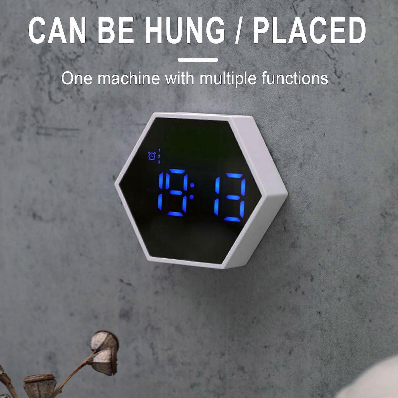 Digital Kitchen Timer with Large LED Display, Magnetic, Timer Alarm Clock - Compatible with Student & Kids Time Management